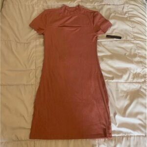 No Boundaries Pink Mini Dress